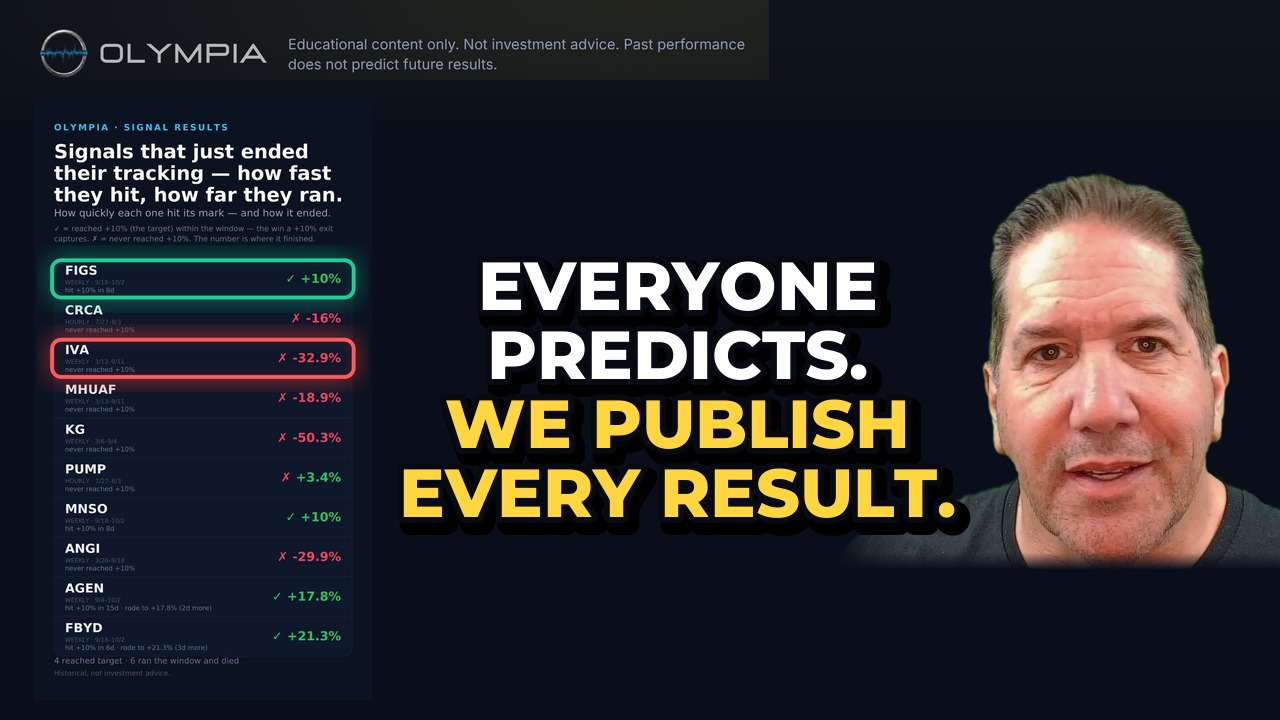 Video thumbnail: Everyone Predicts the Market. We Publish Every Result.