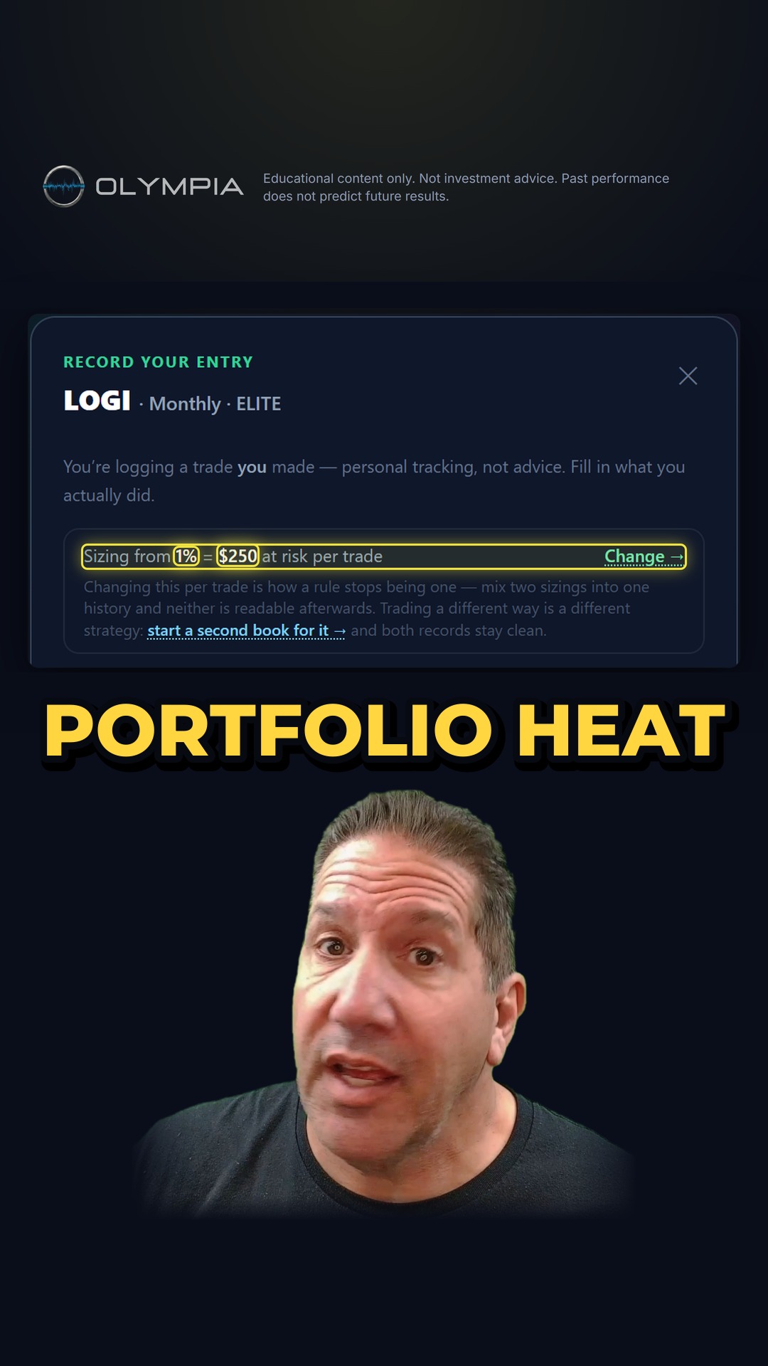 Video thumbnail: Portfolio heat — the risk you actually have on
